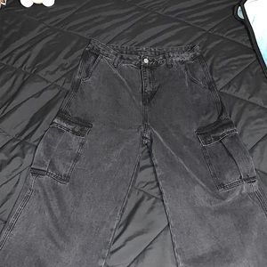 Goth emo cargo black nyc punk alt edgy pant skater